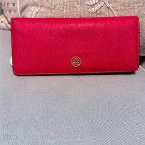 Tory Burch Red Wallet